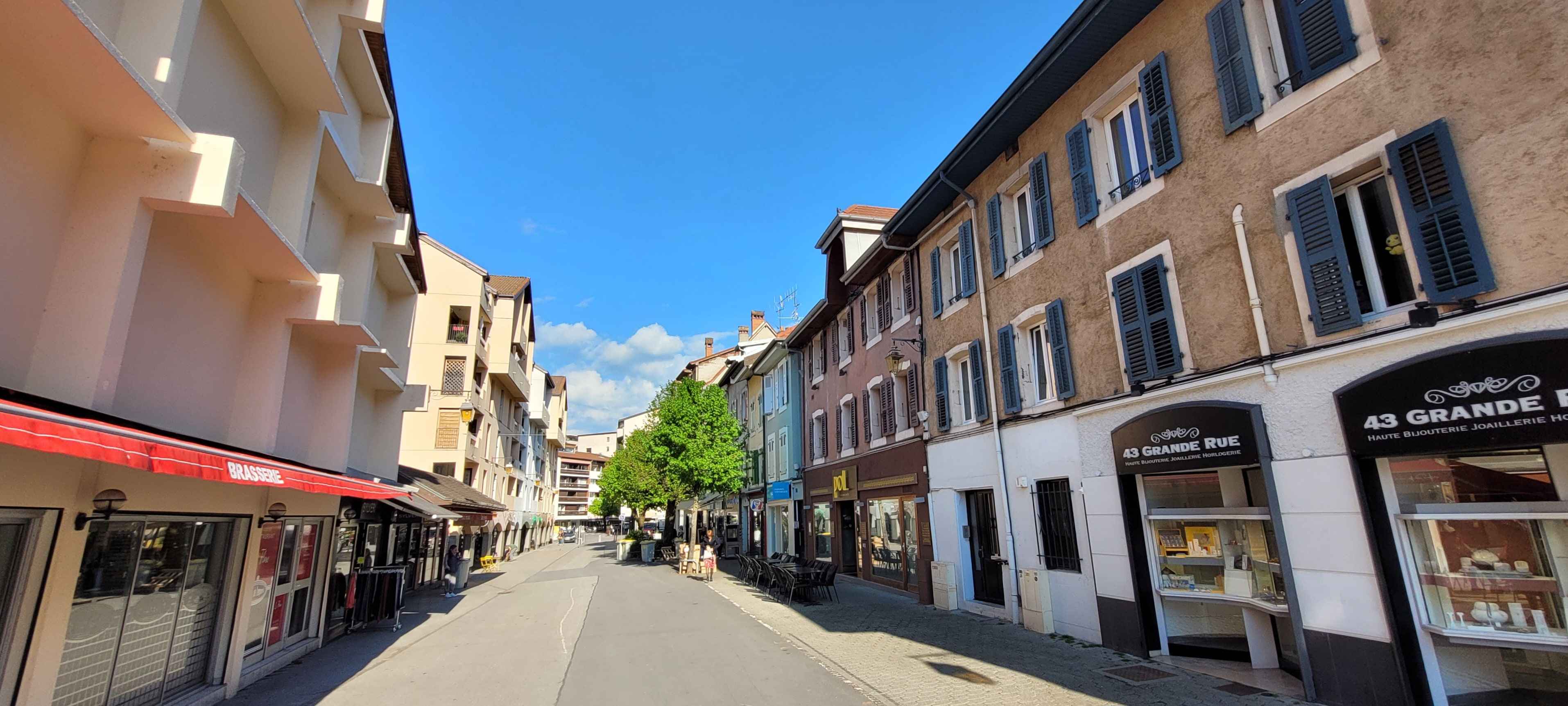 downtown Thonon